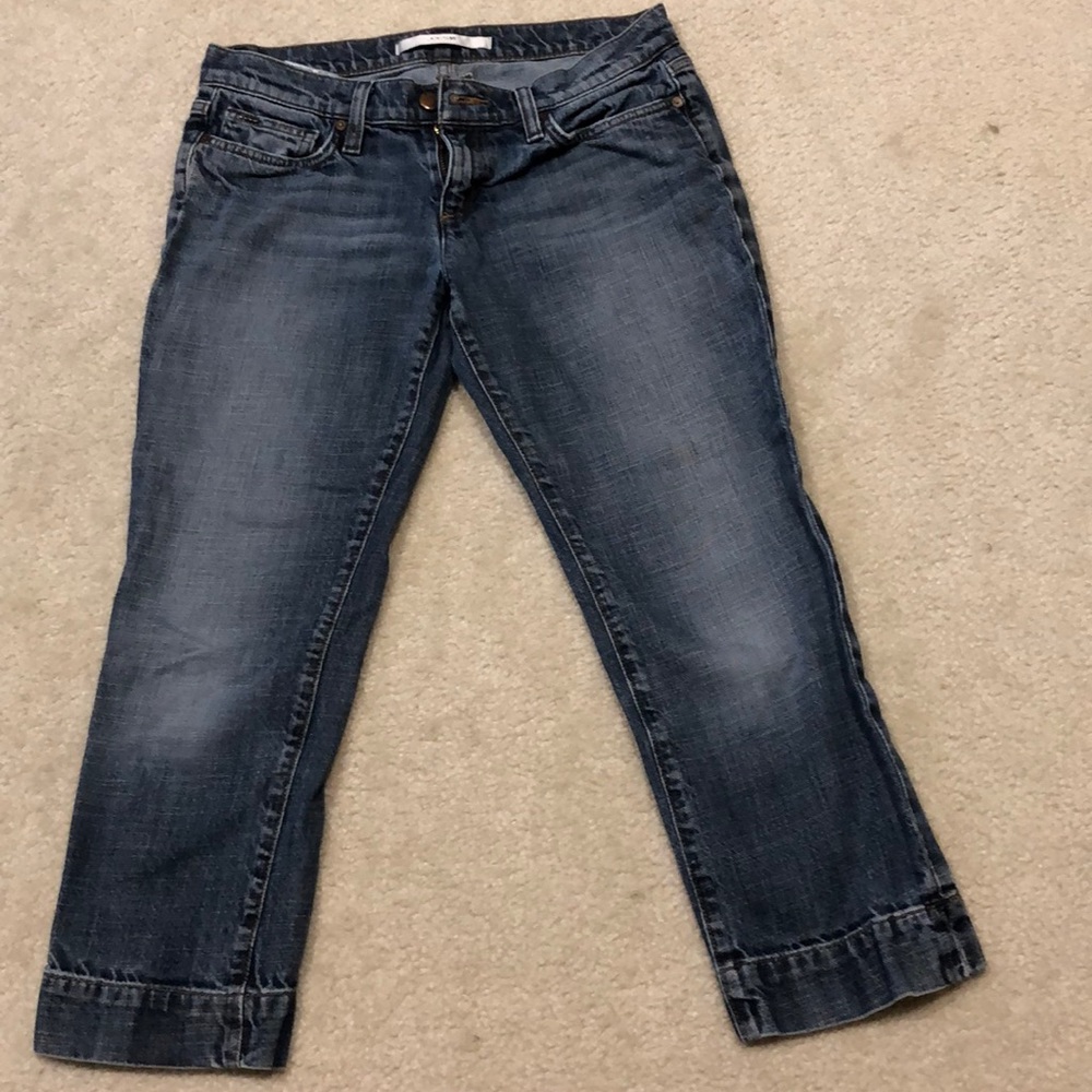 Blue Capri Jeans: Joes